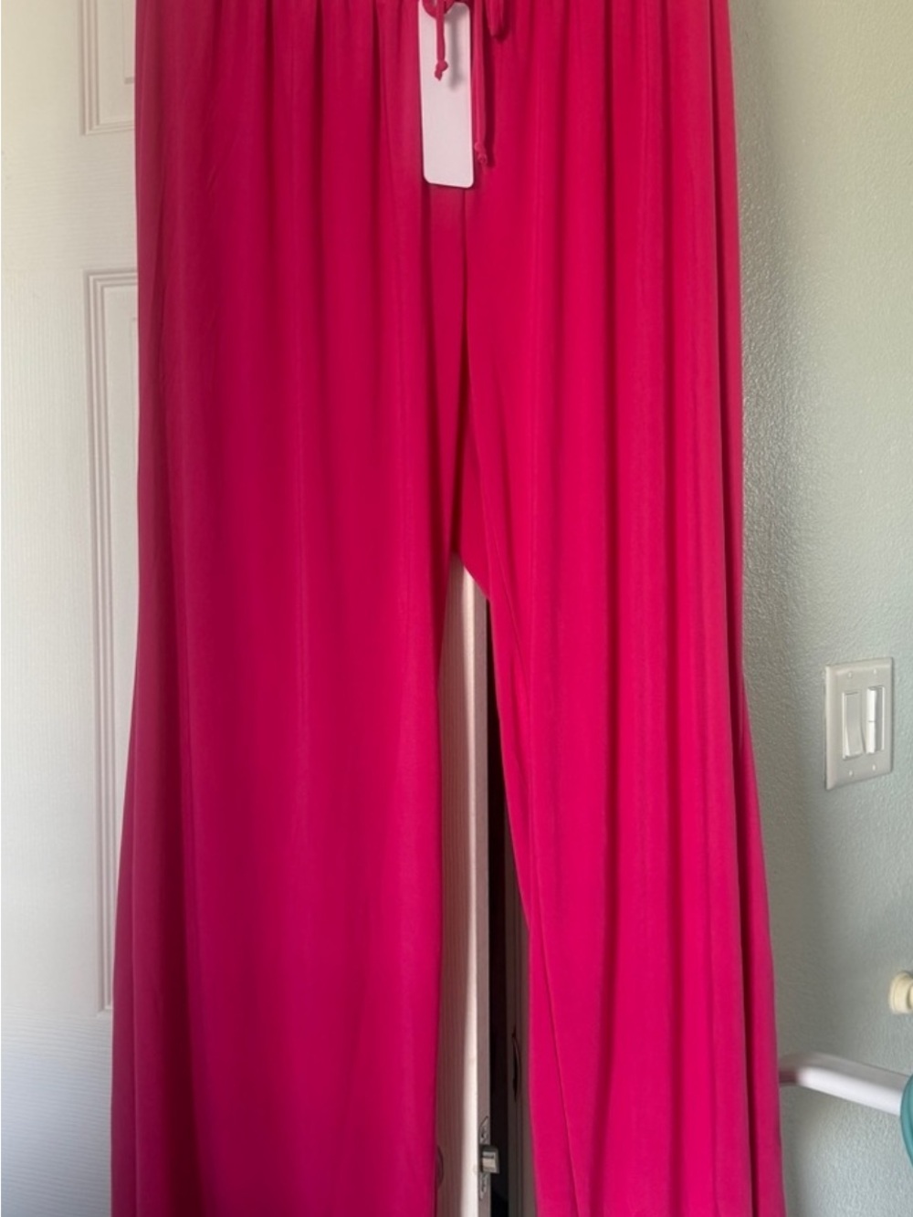 Scarlett Vibrant Pink Jumpsuit Set - Picture 6 of 8